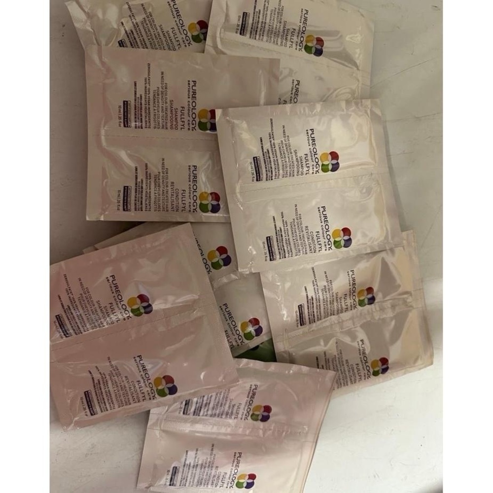 Pureology Fullfyl packs travel sample shampoo conditioner hair care